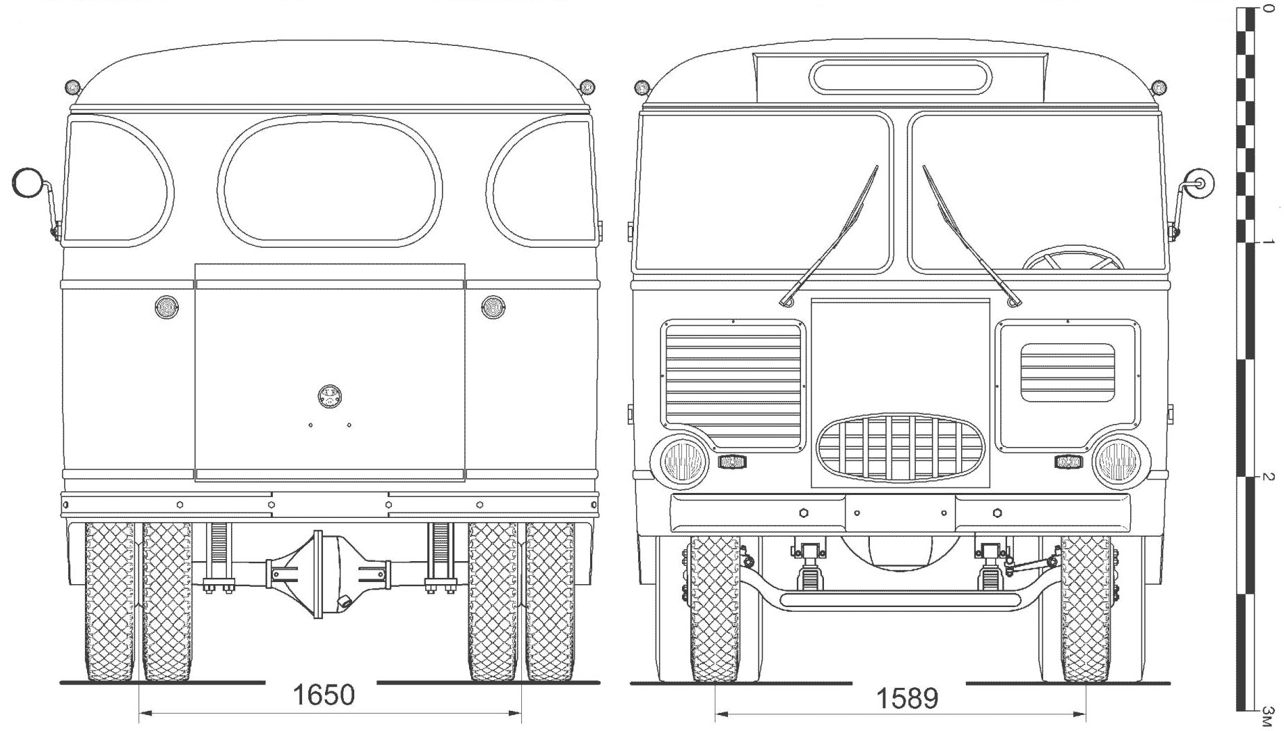 LAZ-51A blueprint