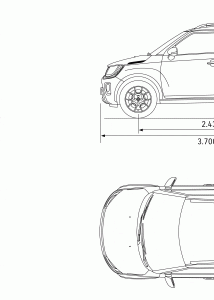 Suzuki Ignis blueprint