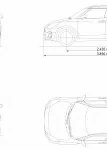 Suzuki Swift Sport 2021 blueprint