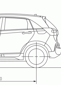 Honda Fit 2021 blueprint