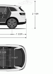 Renault Koleos blueprint