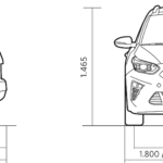 Kia Ceed Sportwagon 2021 blueprint
