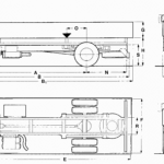 Magirus 170 D truck blueprint
