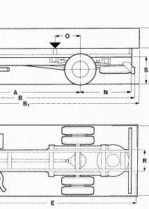 Magirus 170 D truck blueprint