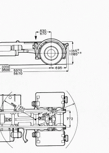 Magirus 310 D truck blueprint