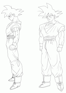 Goku blueprint