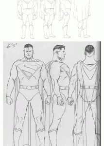 Superman blueprint