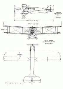 Airco DH.16 blueprint