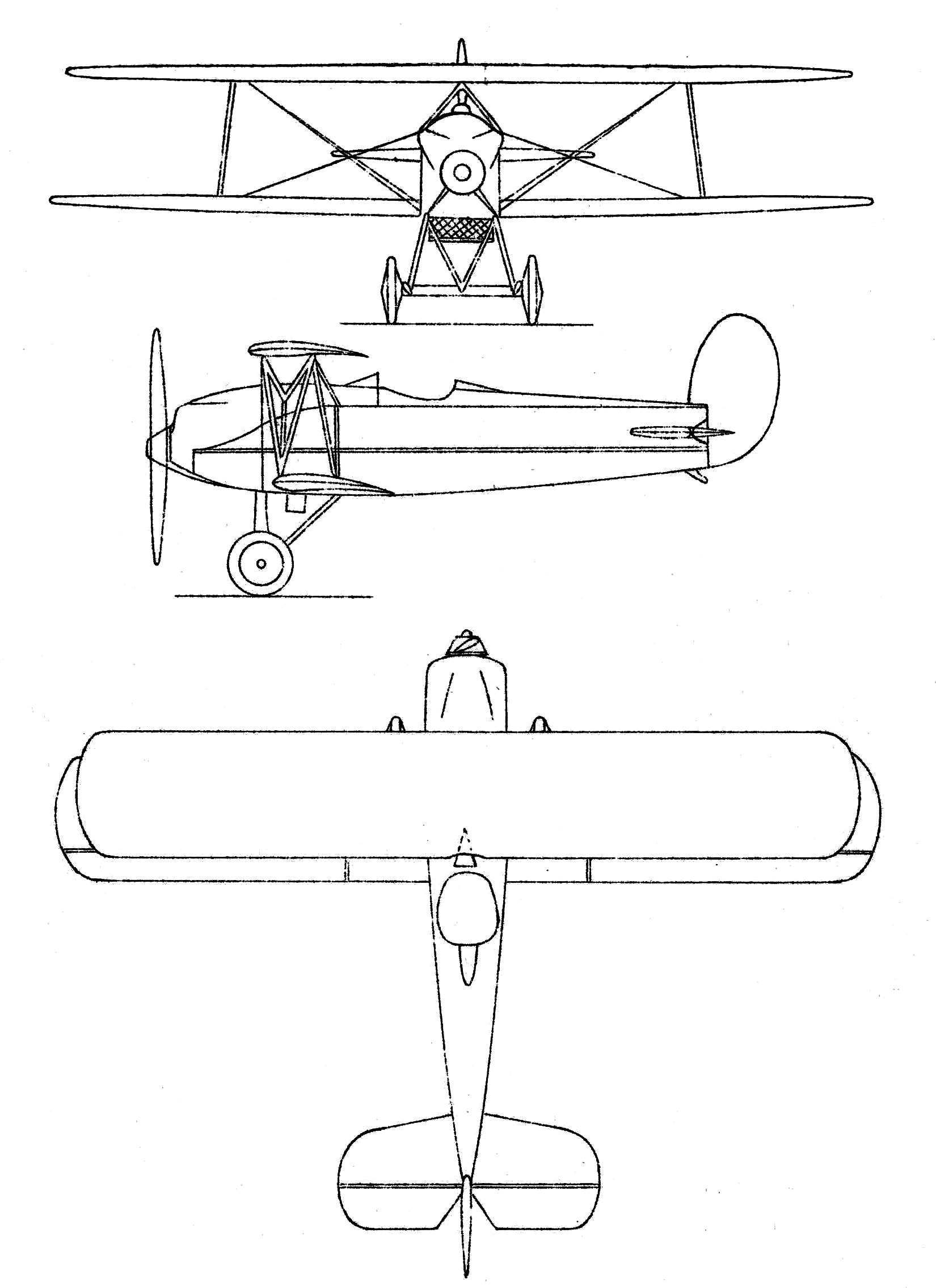Avia BH-21 blueprint