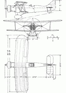 Avro 627 Mailplane blueprint