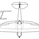 Boeing XP-8 blueprint