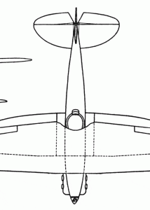 Boeing XP-8 blueprint