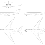 Bombardier Global 7500 blueprint