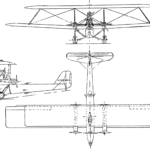 Caproni Ca.90 blueprint