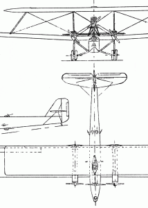 Caproni Ca.90 blueprint