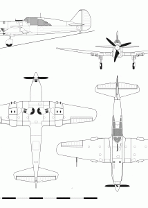 Caudron C.714 blueprint