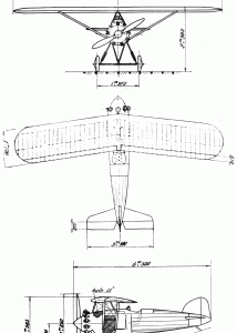 Morane-Saulnier MS.221 blueprint