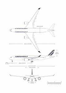 Airliner Blueprints - Download free blueprint for 3D modeling