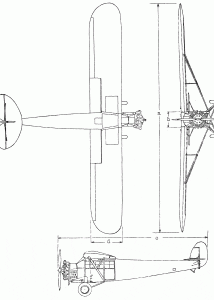 Fairchild FC-2 blueprint