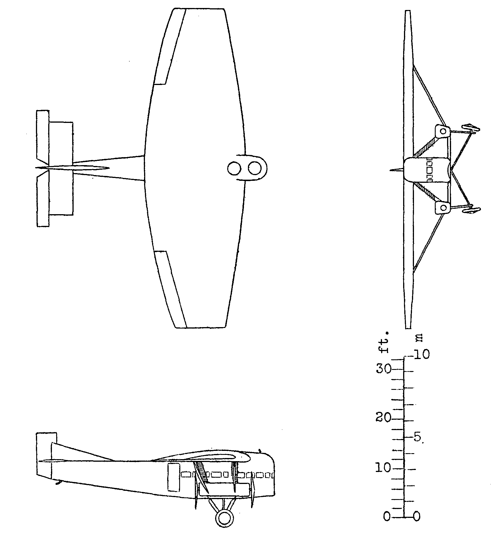 Farman F.120 blueprint