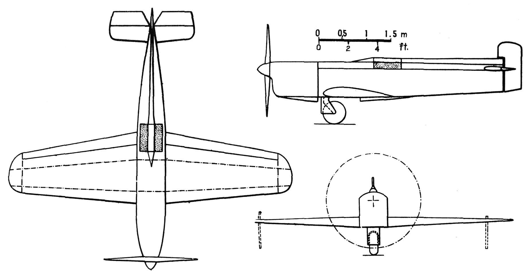 Farman F.380 blueprint