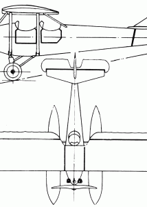 Fiat AS.1 blueprint