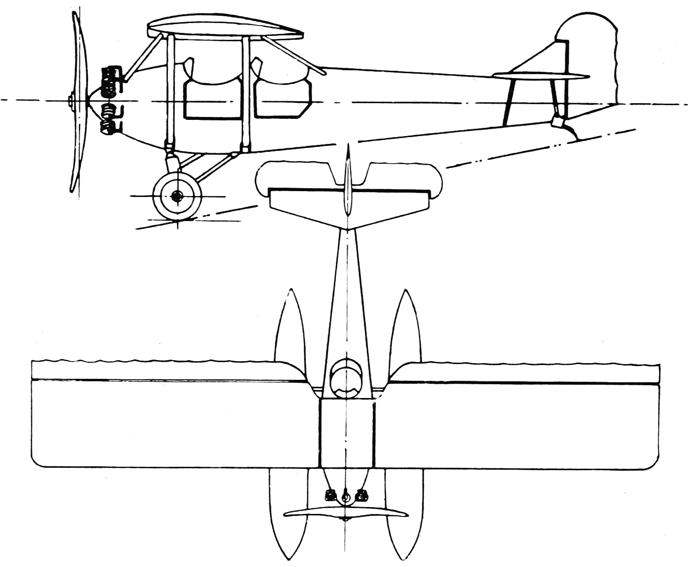 Fiat AS.1 blueprint