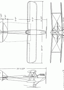 de Havilland DH.60 Moth blueprint