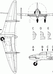 Ambrosini SS.4 blueprint