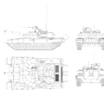 T-72 M1 blueprint