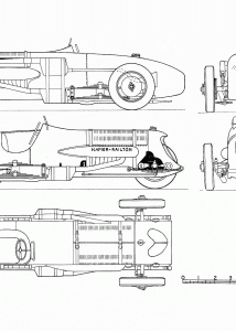 Napier-Railton blueprint