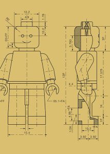 Lego man blueprint