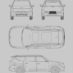 Kia EV9 2024 blueprint