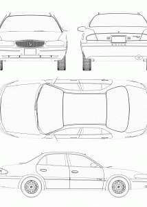 Buick Century blueprint