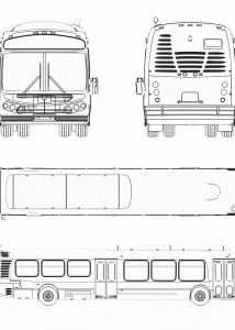 NABI Compobus C-45 blueprint