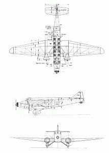 Wibault 282-T blueprint