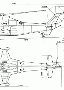 Changhe Z-10 blueprint