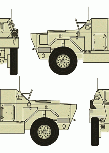 Daimler Dingo blueprint