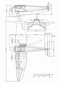 General Aircraft Monospar blueprint