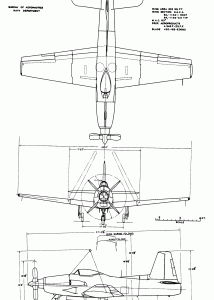 Ryan XF2R Dark Shark blueprint