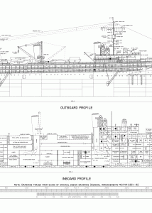 USS Vulcan AR-5 blueprint