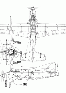 Fairey Gannet blueprint