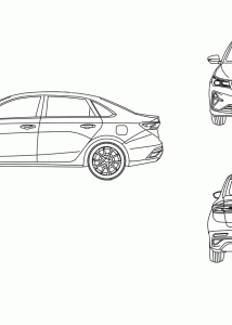 Geely Emgrand blueprint