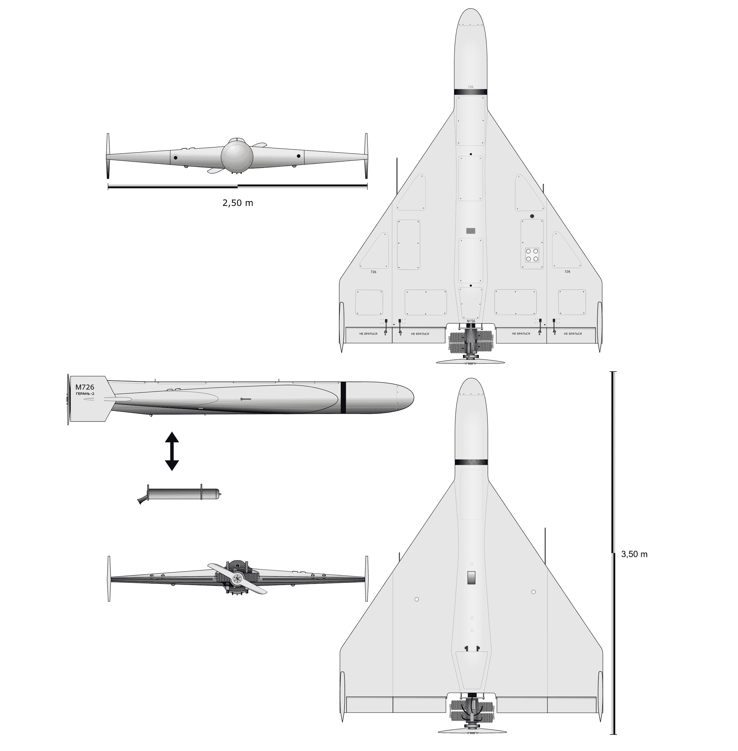 Shahed 136 blueprint
