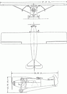 Potez 33 blueprint