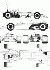 Lotus 70 blueprint