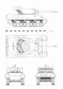 17pdr SP M10 Achilles blueprint