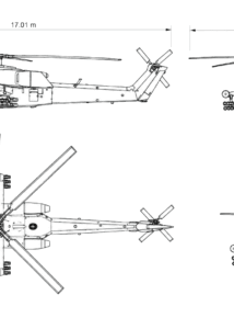 Mil Mi-28 blueprint