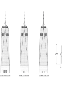 One World Trade Center blueprint