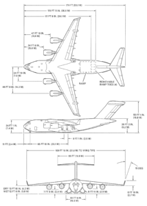Boeing C-17 Globemaster III blueprint